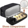 Travel Weekender Bag for Women, Overnight Bag with Shoe Compartment Oversized Travel Duffel Bag Carry On Tote 21" - Image 3