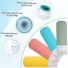 19 Pack Travel Size Toiletries Containers Refillable Perfume Bottles Tsa Approved Travel Toiletry Bag For Women Must Haves Accessories Travel Essentials - Image 3