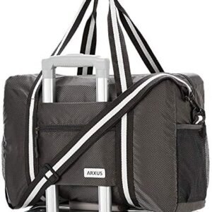 Arxus Travel Lightweight Waterproof Foldable Storage Carry Luggage Duffle Tote Bag