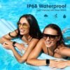 Smart Watch, Fitness Tracker with Heart Rate, SpO2 and Sleep Monitor, 44mm Swimming Waterproof Watch, Fitness Watches for Women Men, Step Tracker, Smartwatch Compatible with iOS Android Phones - Image 7