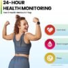 Amazfit Bip 5 Smart Watch, GPS, Bluetooth Calling, 10-Day Battery, Ultra-Large Display, Step Tracking, Heart-Rate Monitoring & VO2 Max, Sleep & Health Monitoring, Alexa Built-In, AI Fitness App(Black) - Image 7