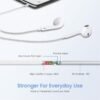 2 Pack Apple Wire Earbuds Headphones with 3.5mm Plug Earphones [Apple MFi Certified] Built-in Microphone & Volume Control Compatible with iPhone/ipad/Android/Computer and Other 3.5mm Jack Devices - Image 5