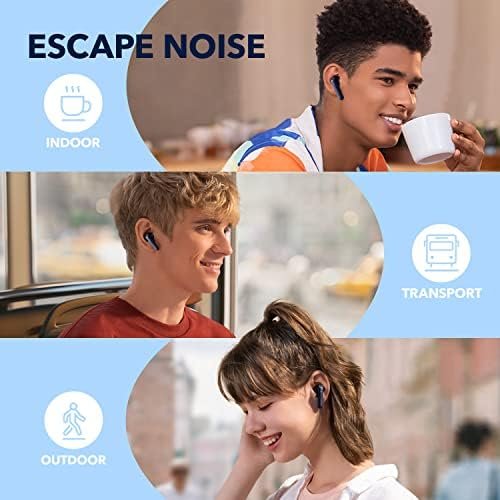 Soundcore by Anker Life P3 Noise Cancelling Earbuds, Ultra Long 50H Playtime, Fast Charging, Big Bass, Multi-Mode Noise Cancelling, AI-Enhanced Calls, Wireless Charging, App Control, Bluetooth 5.2 - Image 5