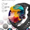 Smart Watches for Men, 1.43" AMOLED Smartwatch for Android iPhone, Answer/Make Call & Voice Assistant, 24H Heart Rate, Sleep Monitor, Activity Trackers, 100+ Sport Modes, IP68 Waterproof, Black - Image 4