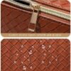 OTTOLTIL 2023 New Travel Makeup Bag, Large Capacity Cosmetic Bag, Portable PU Leather Waterproof Travel Makeup Bag for Women, with Handle and Divider Flat Lay Makeup Organizer Bags(Brown) - Image 5