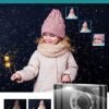 Digital Camera 2.7K Ultra HD Mini Camera 44MP 2.8 Inch LCD Screen Rechargeable Students, Compact Pocket Camera with 16X Digital Zoom YouTube Vlogging Camera for Kids,Adult,Beginners(Black) - Image 3