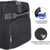 Canway 65L Travel Duffel Bag, Foldable Weekender Bag with Shoes Compartment for Men Women Water-proof & Tear Resistant (Panther Black, 65L) - Image 6