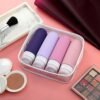 Travel Bottles for Toiletries, Tsa Approved 3oz Portable Travel Bottles, BPA Free Leak Proof Squeezable Travel Size Containers, Portable Silicone Bottles for Toiletries (4 Pack) - Image 8