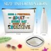 Country Canvas Makeup Bag Cosmetic Bag, Women Make Up Bags Travel Organizer Pouch Zipper Bag, Inspirational Gifts Travel Toiletry Bag for Girls Friends Coworker Aunt Mother Sisters Daughter -08 - Image 2
