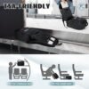 Travel Laptop Backpack, 17 Inch Extra Large Laptop Backpack with USB Charging Hole 45L Anti Theft Travel Backpack Water Resistant College Business Computer Bag Fit 17.3 Inch Laptop for Men Women Black - Image 6