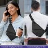OSOCE Sling Bag for Women Men, Anti Theft Crossbody Bags Travel Bag Wander Plus Anti Theft Bag Personal Flex Bag Casual - Image 3