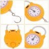 Toddmomy Digital Weight Scale Weighing Scale for Luggage Bag Weight Scale Portable Scale for Luggage Digital Luggage Scale Kitchen Scale Hanging Fishing Scale Metal Travel Suitcase Hook up - Image 7