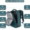 coofay Travel Backpack For Women Men Airline Approved Carry On Backpack Flight Approved Waterproof Sports Luggage Backpack Casual Daypack Small Hiking Backpack - Image 3