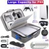 Hard Shell Carrying Case for PS5, Travel Case Compatible with PS5 Console Controller, Protective Storage Bag for Playstation 5 Disk Digital Edition, Headset, Base and Game Accessories, Shockproof - Image 2