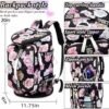 Duffle Bag Backpack with Shoes Compartment for 4-Way Waterproof travel Sport Hiking laptop - Image 6
