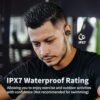 Bluetooth Headphones, Wireless Earbuds IPX7 Waterproof Bluetooth 5.3 Headphones with 16Hrs Playtime Stereo Bass Headsets with Mic Running Headphones with Earhooks for Sports Running Workout - Image 4