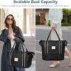 ACdream Large Travel Tote Bag, Duffle Weekender Overnight Carry On Luggage, - Image 5