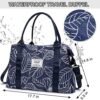 Weekender Bags for Women, AROME Large Travel Duffel Bag Waterproof Overnight Weekend Carry on Shoulder Bag Sports Gym Tote Bag with Wet Pocket Luggage Sleeve & Flight Approved - Image 4