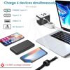 Universal Travel Adapter Super Fast Charging GaN 65W - 3 USB-C & 2 USB-A Ports for Laptops Tablets Apple iPhone 15 Samsung Phones - All-in-one Wall Charger Type C for Worldwide Use (USA EU UK AUS) - Image 3