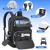 Deegotech Gaming Backpack for PS5, Protective Travel Carrying Case Bag Compatible with Playstation 5 Console Game Storage Bag with Multiple Pockets for PS5 Disc/Game Cards/Laptop Tech Gifts for Men - Image 2