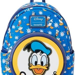 Loungefly Disney Donald Duck 90th Anniversary Mini-Backpack, Amazon Exclusive