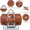Garment Bag for Travel, Convertible Carry on Garment Duffel Bag for Men 3Pcs Weekender Bag 2 in 1 Hanging Suitcase Suit Bag - Image 7