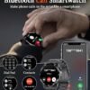 Smart Watches for Men(Answer/Dial Calls),1.43'' AMOLED Always-on Display,Fitness Tracker with Heart Rate/SpO2/Sleep Monitor,400mAh/120 Sports Modes/ IP68 Waterproof Military Smartwatch for IOS Android - Image 2