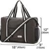 Arxus Travel Lightweight Waterproof Foldable Storage Carry Luggage Duffle Tote Bag - Image 2