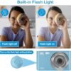 Digital Camera, FHD 1080P 44MP Digital Camera for Kids Video Camera with 64GB SD Card 16X Digital Zoom, Compact Point and Shoot Camera Portable for Kids Boys Girls Teens Students Seniors (Blue) - Image 8