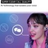 Sony INZONE Buds Truly Wireless Noise Cancelling Gaming Earbuds, 12 Hour Battery, for PC, PS5, 360 Spatial Sound, 30ms Low Latency, USB-C Dongle and LE Audio (LC3), WF-G700N White - Image 7