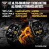 Vortex Smart Watch (Answer/Make Calls), Rugged Fitness Tracker IP69K Waterproof Compatible with Android and iOS Phone, 14 Days of Battery Military Durable - Image 2