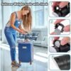 3 Pack Digital Luggage Scale,110LB Luggage Weight Scale,Suitcase Weight Scale with Hook,Hanging Baggage Scale with Backlit LCD Display,Digital Weight Scales for Travel,Battery Included - Image 6
