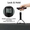 TADA 110 lbs Travel Luggage Scale Battery-Free Portable Digital Hanging Hand Baggage Scale for Travel Suitcase Weight Scale with Built-in Measuring Tape - Image 7