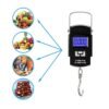 Hyindoor Portable Luggage Scale 50kg/110lb Electronic Digital Suitcase Weight Scale Travel Bag Hanging Weighing Scale - Image 3