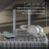 Sony WH-1000XM5 The Best Wireless Noise Canceling Headphones with Auto Noise Canceling Optimizer, Crystal Clear Hands-Free Calling, and Alexa Voice Control, Silver - Image 4