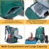 TOMULE Day Hiking Backpack for Women,Small Waterproof Backpack for Women,Lightweight Travel Backpack for Women 40L - Image 3