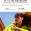 Xiaomi Redmi Buds 4 Active, Advanced Bluetooth® 5.3, 12mm Dynamic Driver, Google Fast Pair, Up to 28 Hours* Long Listening time with case, Graphite Black - Image 9