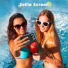 4K Waterproof Camera Underwater Camera Snorkeling 11FT with 64GB Card Dual Screens Selfie 48MP Autofocus 16X Zoom Compact Digital Camera Waterproof with 2 Batteries (Blue) - Image 4