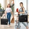 Duffle Bag for Travel, Weekender Bag with Shoe Compartment, Carry On Overnight Bag for Women with Toiletry Bag, 50L Gym Bag with Wet Pocket, Hospital Bags for Labor and Delivery - Image 2