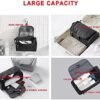 Mens Travel Bag Toiletry,Hygiene Bag,Mens Hanging Bathroom Bag Canvas Dopp Kit with Large Capacity for Travel Accessories - Image 3