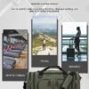 Large Gym Travel Duffel Bag,Weekender Workout Overnight Carry on Bag for Women Men with Shoe Compartment Makeup Bag - Image 8