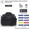 Aerolite 17x10x9” United Airlines Maximum Size Carry On Personal Item Bags with 5 Year Guarantee, Foldable Premium and Lightweight, Cabin Luggage Under Seat Flight Travel Duffel Bag - Image 2