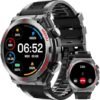 Military Smart Watch for Men, 1.52" HD Fitness Tracker Smartwatch with Answer/Make Call, Sport Watch with Heart Rate SpO2 Stress and Sleep Monitor Compatible with iPhone and Android Phones, Waterproof - Image 9