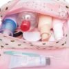 Narwey Hanging Travel Toiletry Bag Cosmetic Make up Organizer for Women and Girls Waterproof - Image 3