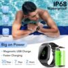 Smart Watch (Answer/Make Calls), 1.85" Smartwatch for Men Women IP68 Waterproof, 112 Sport Modes, Fitness Activity Tracker, Heart Rate Monitor Sleep Step Counter, Smart Watches for Android iPhone - Image 5