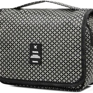Sechunk Waterproof Travel Toiletry Bags Hanging Multi-function Cosmetic Bag Makeup Bag for Women
