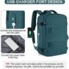 coofay Travel Backpack For Women Men Airline Approved Carry On Backpack Flight Approved Waterproof Sports Luggage Backpack Casual Daypack Small Hiking Backpack - Image 6