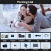 5K Digital Camera for Photography with Front and Rear Lens, Autofocus Vlogging Camera for YouTube with Viewfinder, 16X Digital Zoom, Anti-Shake Point Shoot Compact Camera with 32GB Card - Image 8