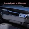 Universal Car Seat Gap Filler Organizer,Storage Box with Cup Holder Dual USB Ports,2 Charging Cables and Wireless Charger,Cigarette Lighter,Car Front Seat Box for Multifunctional Car Interior Access - Image 9