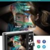 Digital Camera 2.7K Ultra HD Mini Camera 44MP 2.8 Inch LCD Screen Rechargeable Students, Compact Pocket Camera with 16X Digital Zoom YouTube Vlogging Camera for Kids,Adult,Beginners(Black) - Image 2
